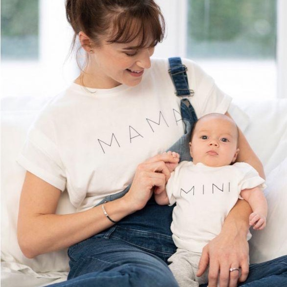 Alba: Organic Cotton Mama & Mini Tees